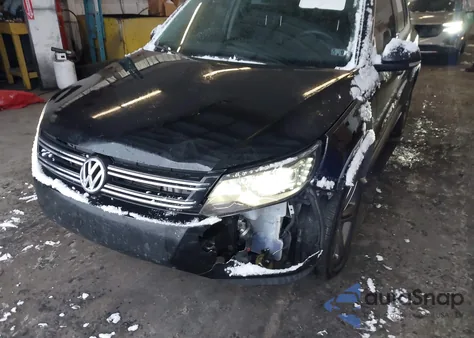 2017 Volkswagen Tiguan 2.0T Sport from USA, damaged, VIN WVGTV7AX4HK012313